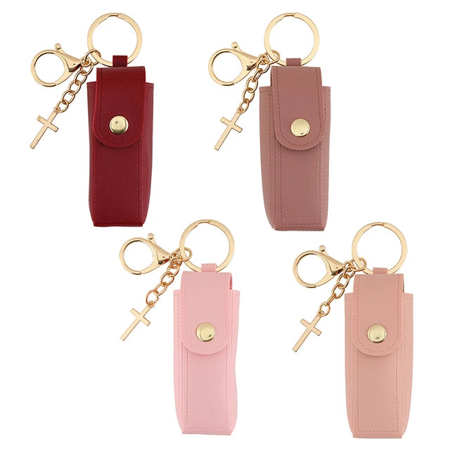 Keychain-Portable Lipstick Pouch