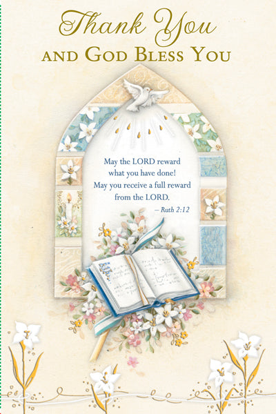 Card-Thank You-Greetings of Faith
