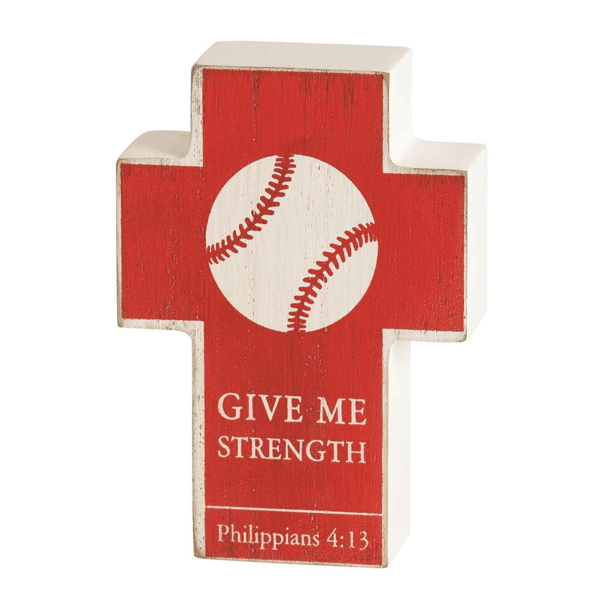 Cross/Standing/Baseball/4"