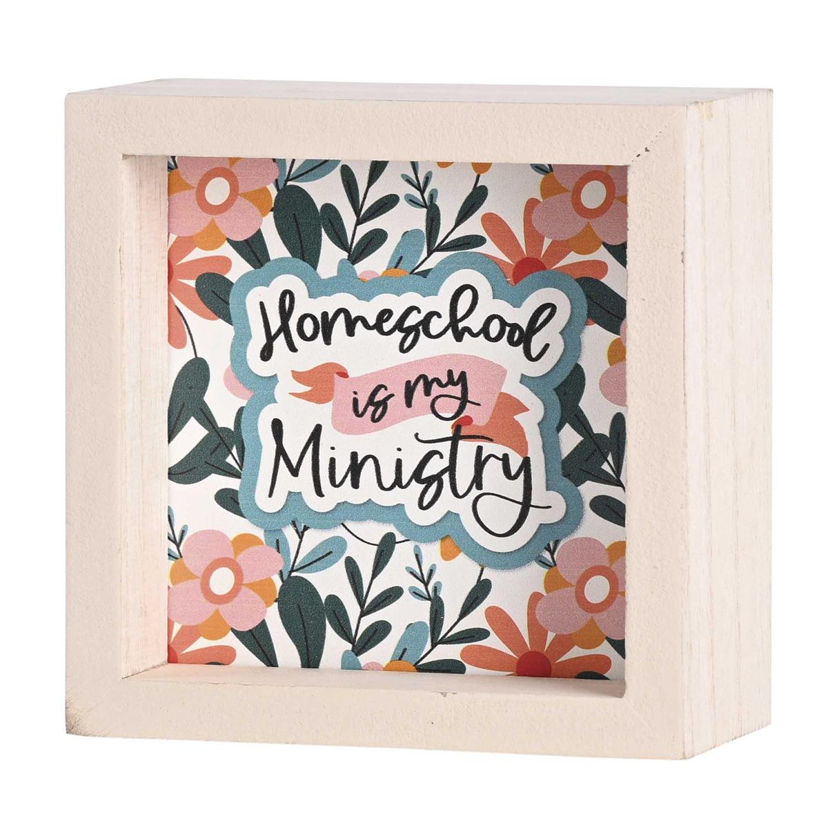 Plaque-Tabletop-Homeschool is My Ministry