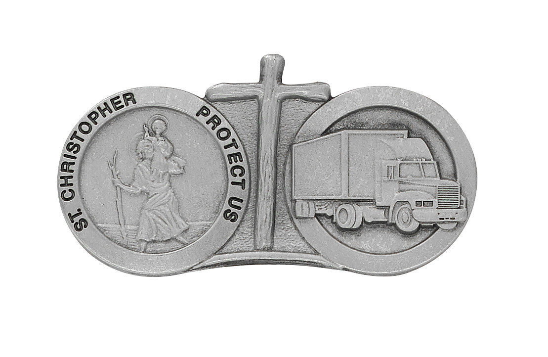 Visor Clip/St. Christopher/Truck