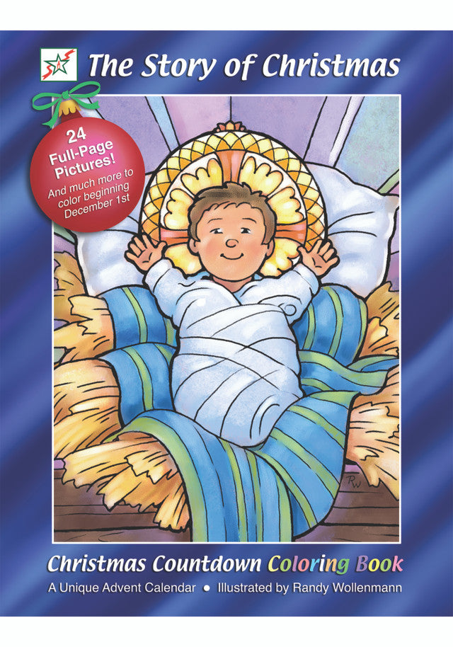 Coloring Book-Advent-The Story Of Christmas