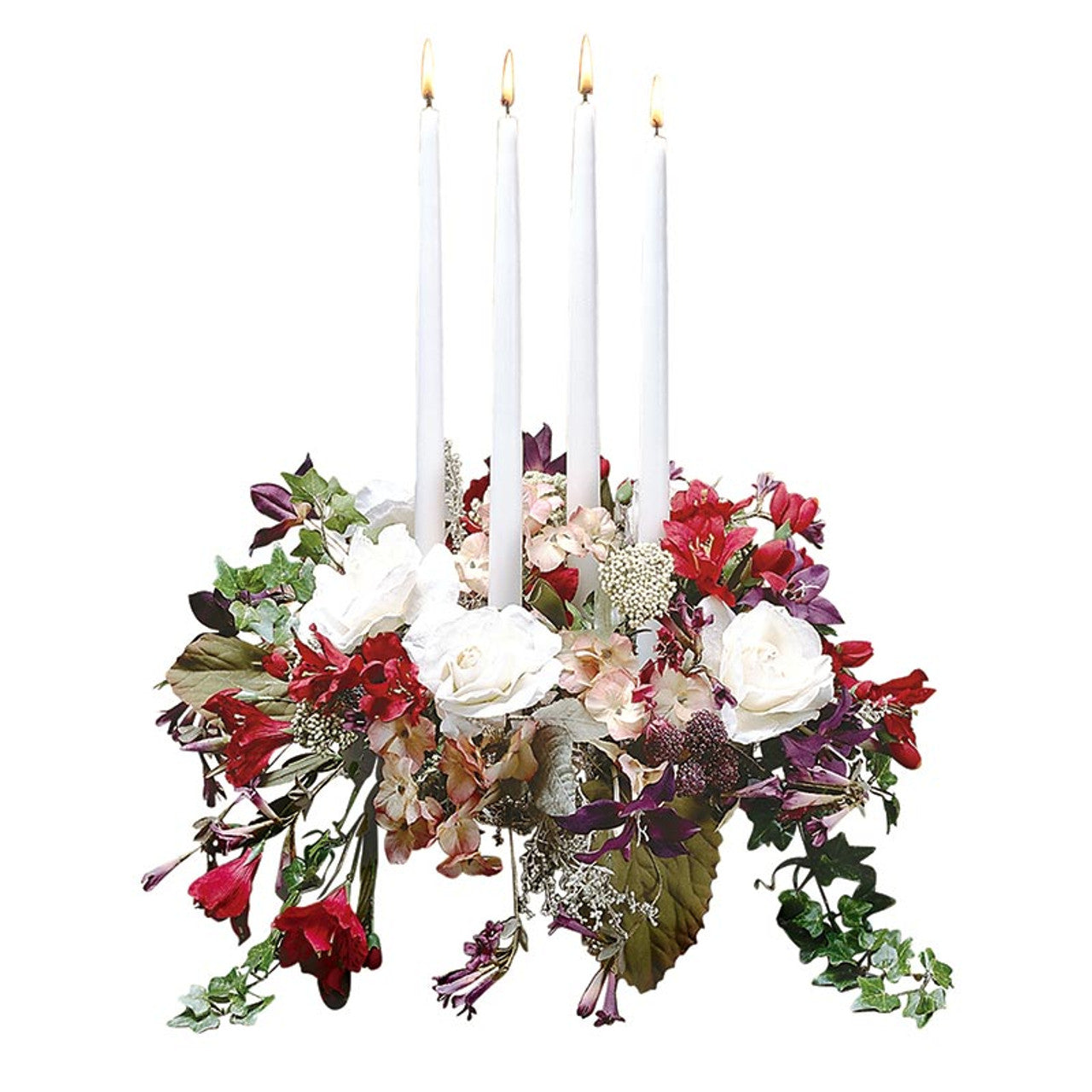 Candle-10"-Taper-White-Unwrapped