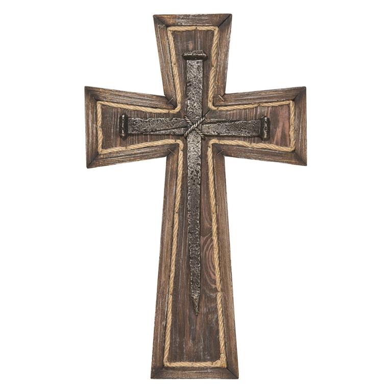 Cross/Wood/Rope/Nails