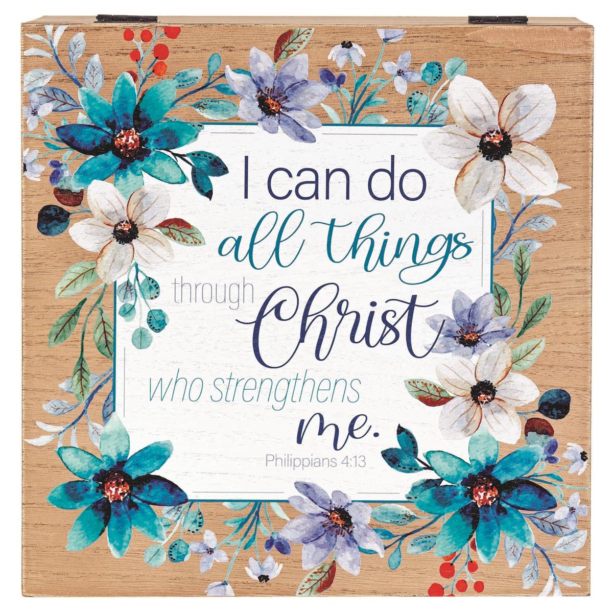 Keepsake Box/I Can Do All Thing-Large