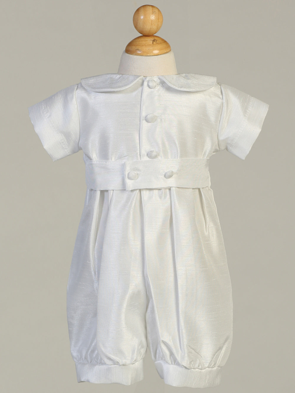 Baptism Romper-Boy-William-3-6 MO