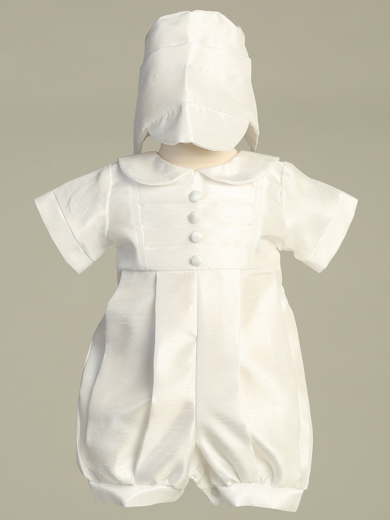 Baptism Romper-Boy-William-3-6 MO