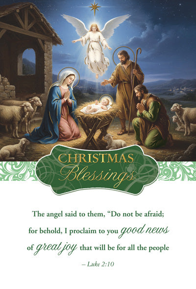 Boxed Cards-Luk 2:10-Christmas Blessings-82138