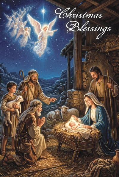 Boxed Cards-Luk 2:10-Christmas Blessings-82146