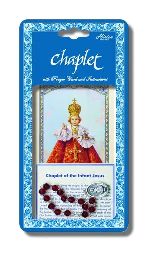 Chaplet/Infant of Prague/Blue