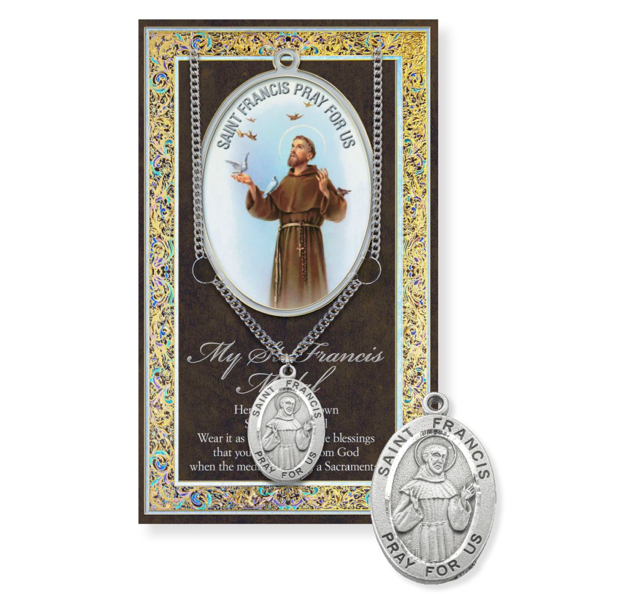 Necklace/Prayer/St. Francis/Peace