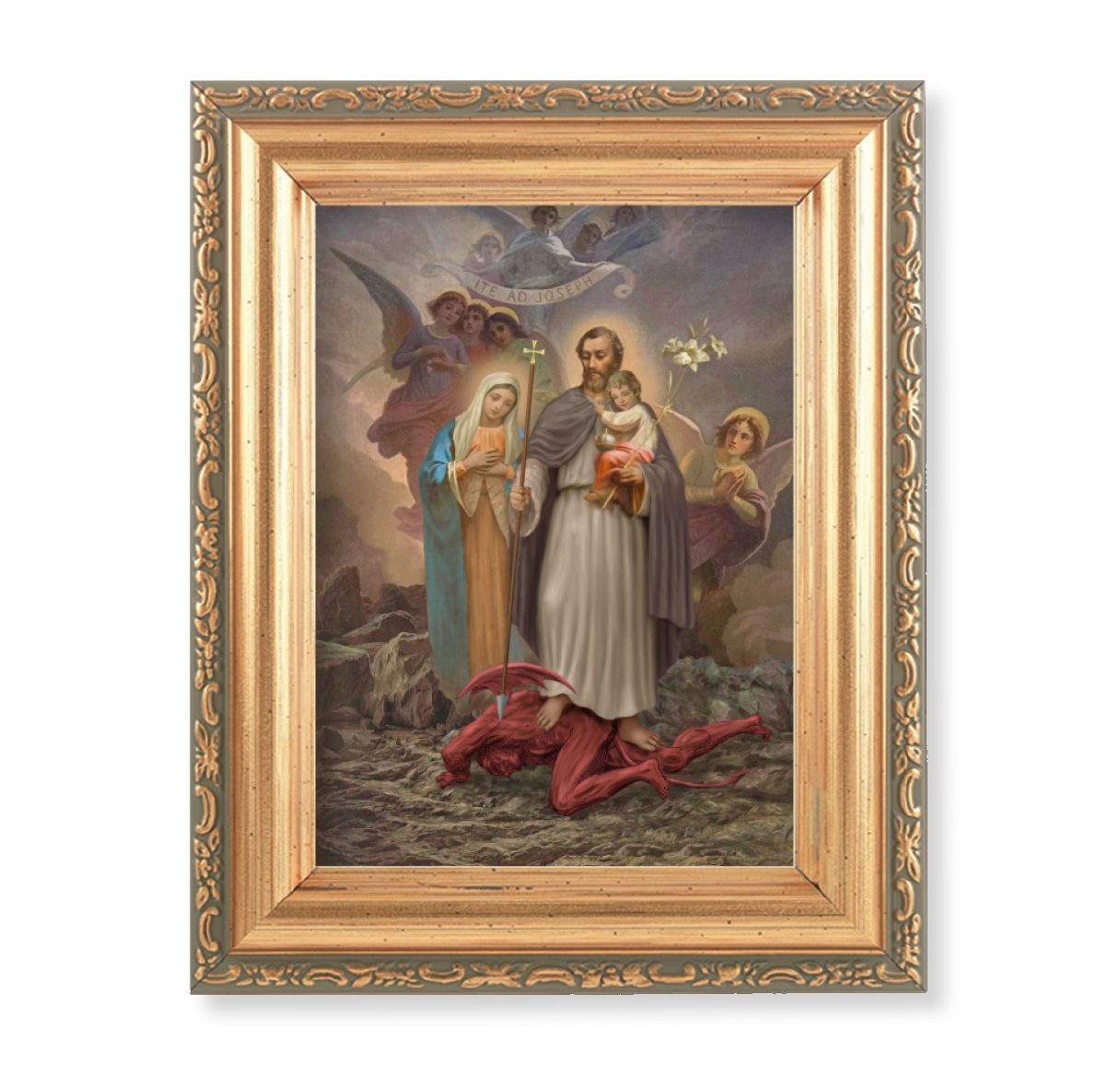 Plaque/StJoseph/5.5x7.5/Ant.