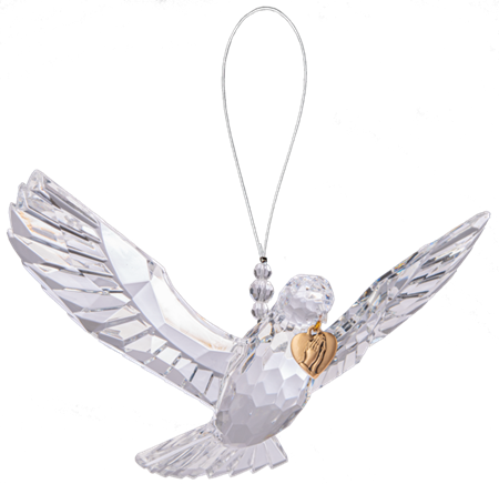 Ornament-Dove-Acrylic-Pray For Me