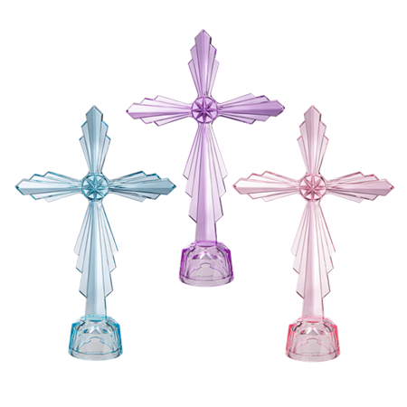 Cross-Standing Glory-Acrylic-Assted Colors-7"