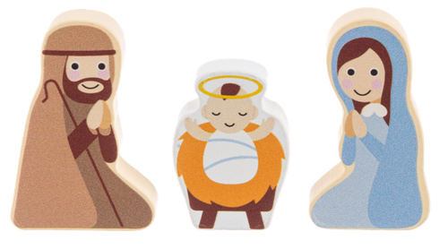 Nativity-Toy Play Set-Wood-12pc