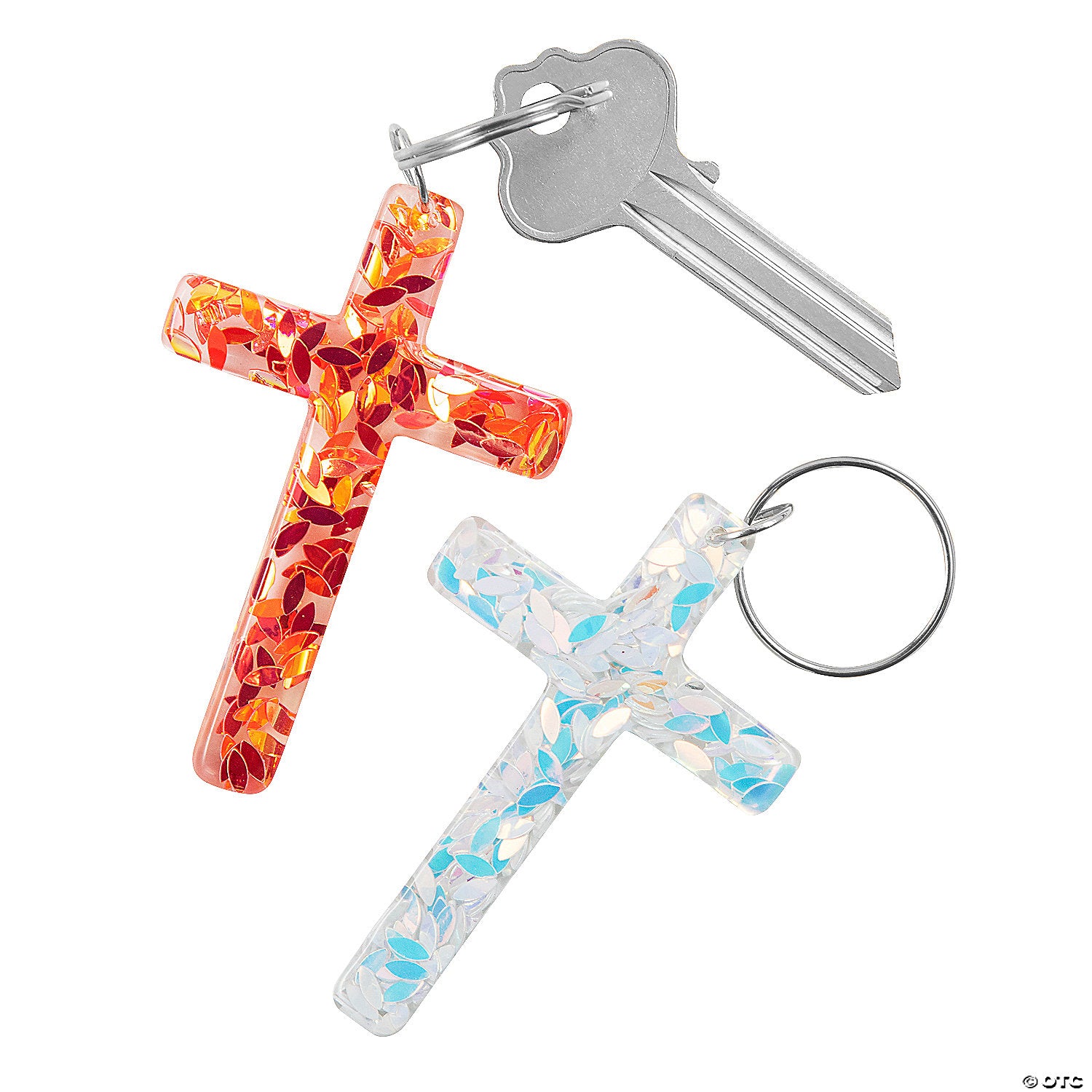 Keychain/Cross/Acrylic/Bright
