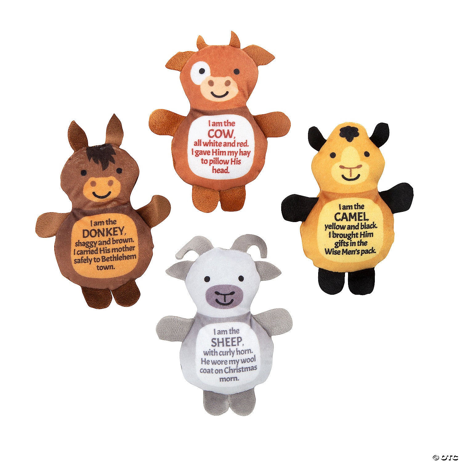 Stuffed Animal-Christmas-Nativity Animals