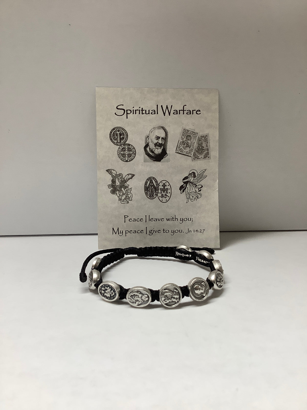 Bracelet/Cord/SpiritualWarf/Blk