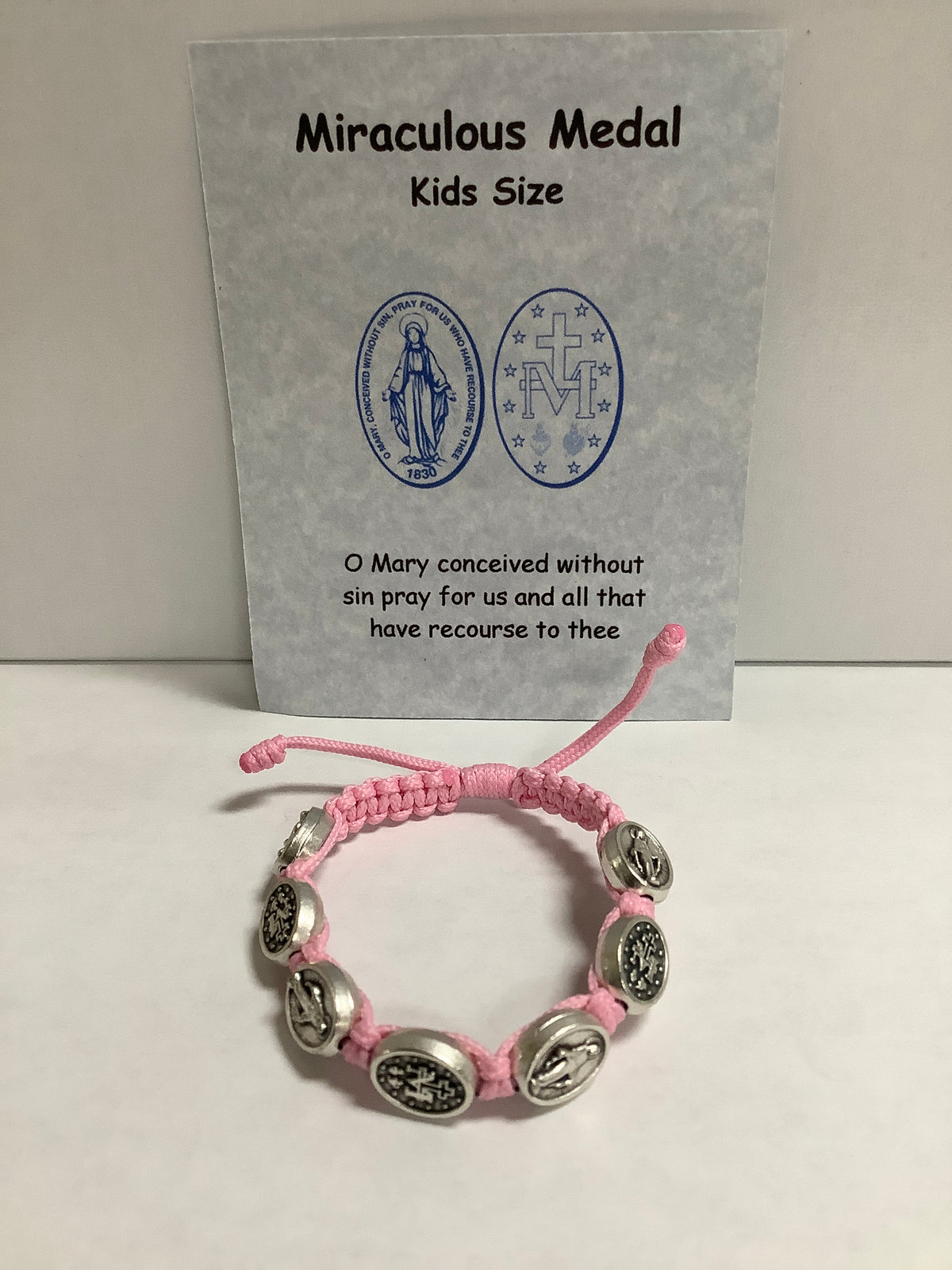 Bracelet/Mirac Medal/KIDS/Pink