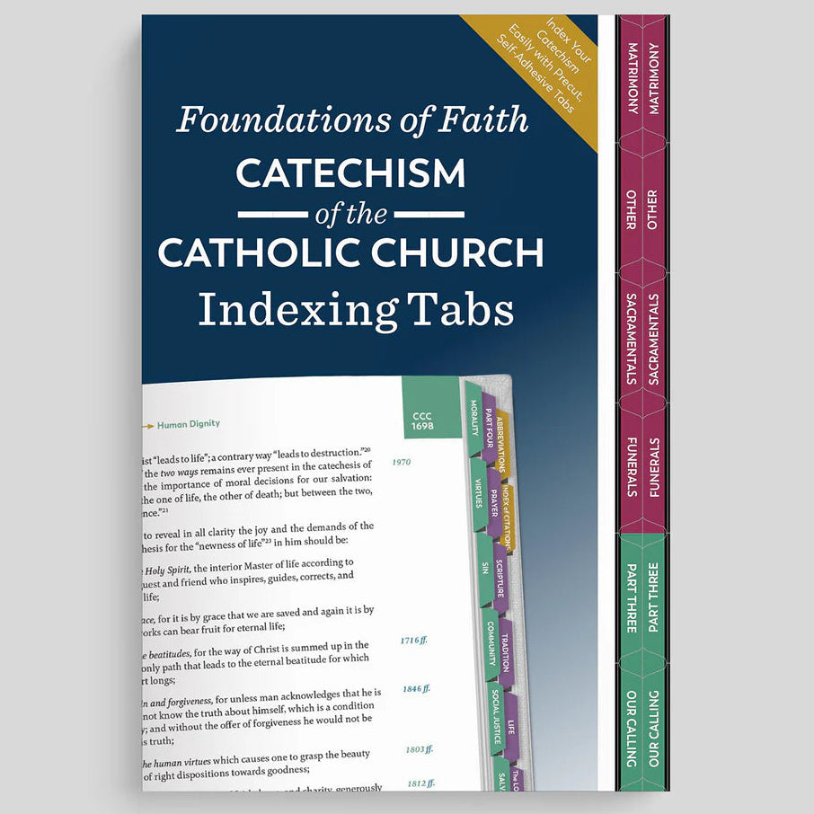 Catechism Indexing Tabs of the Catholic Church