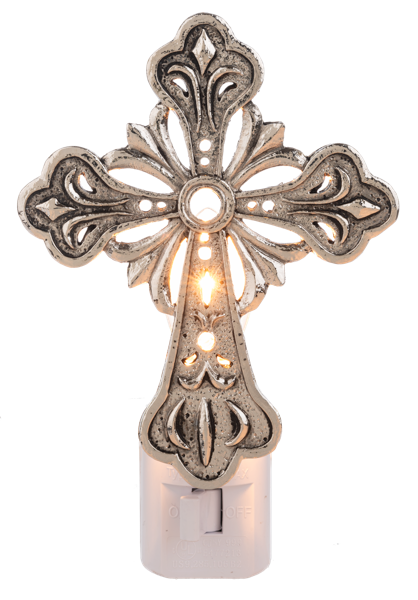 Night Light-Cross-Swivel Plug-7 Watt