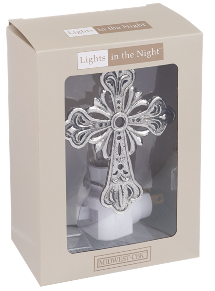 Night Light-Cross-Swivel Plug-7 Watt