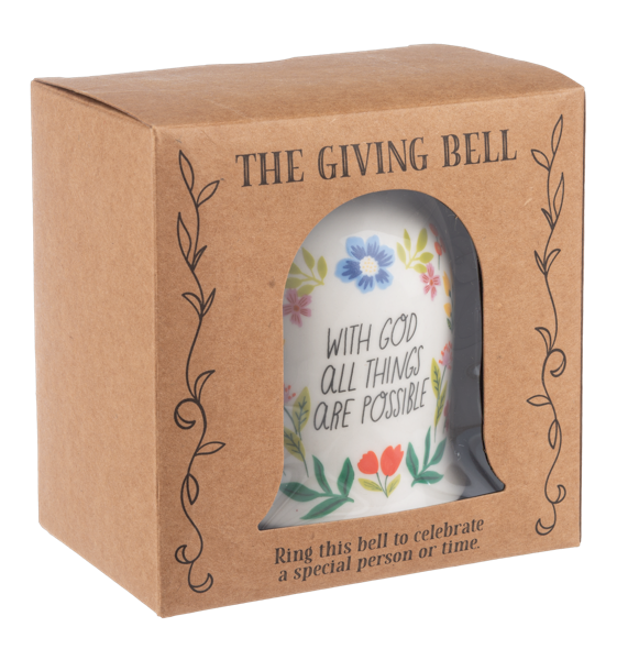 Ornament-Bell-Ceramic-All Things Possible