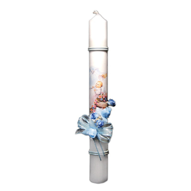 Candle-Baptism-Blue-12"