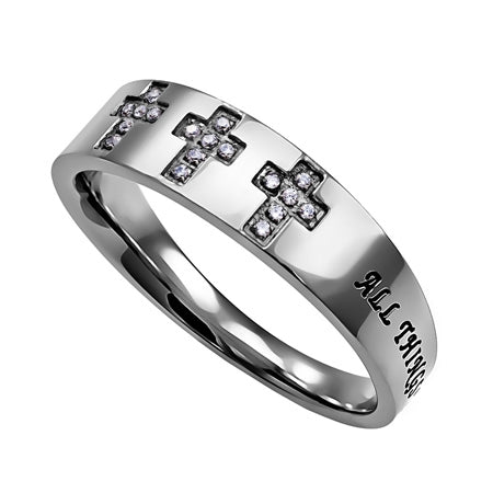 Ring-Php 4:13-Calvary-Christ My Strength