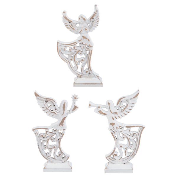 Angel-Standing-Carved-White
