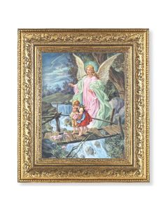 Framed Print/GA/8x10/Gold
