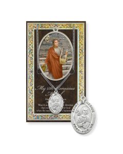Necklace/ Prayer to St. Genesius