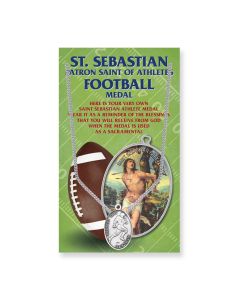 Necklace/Oval/Football/St Sebas