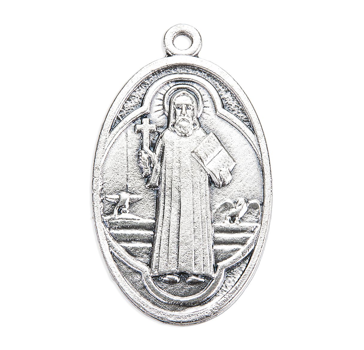 Medal/St. Benedict Oval/1088/1-3/4"