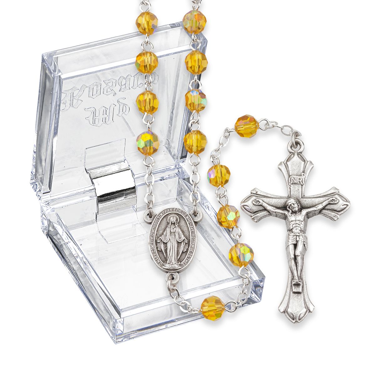 Rosary/Birthstone/NOV/Topaz