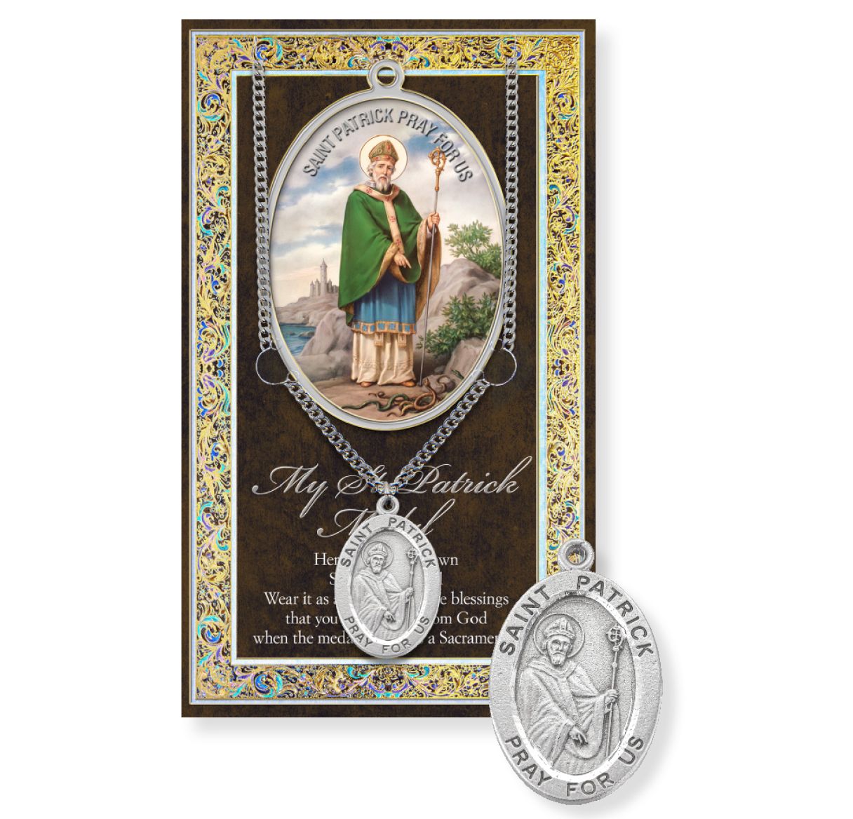 Necklace/Prayer to St. Patrick