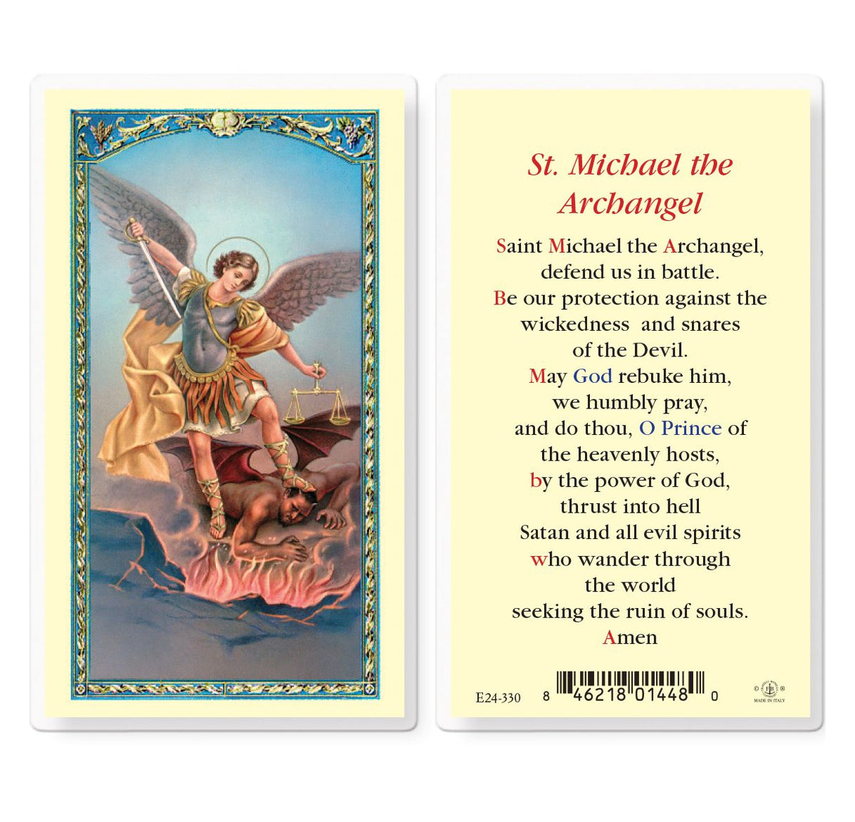 BM-laminated-St Michael-E24-330/PE24-330