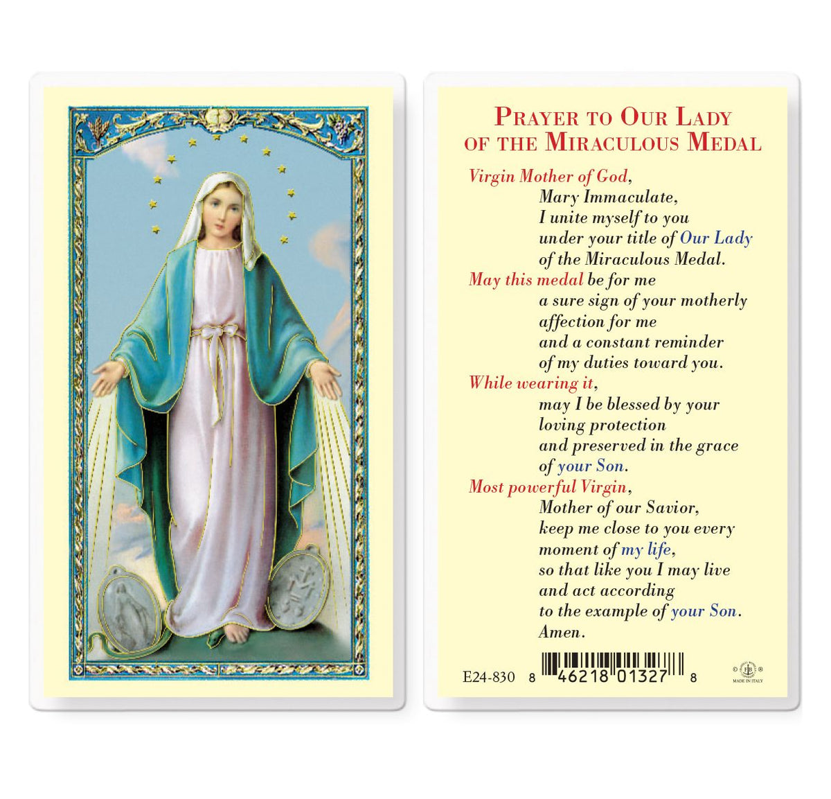 BM-laminated-Miraculous Medal-E24-830
