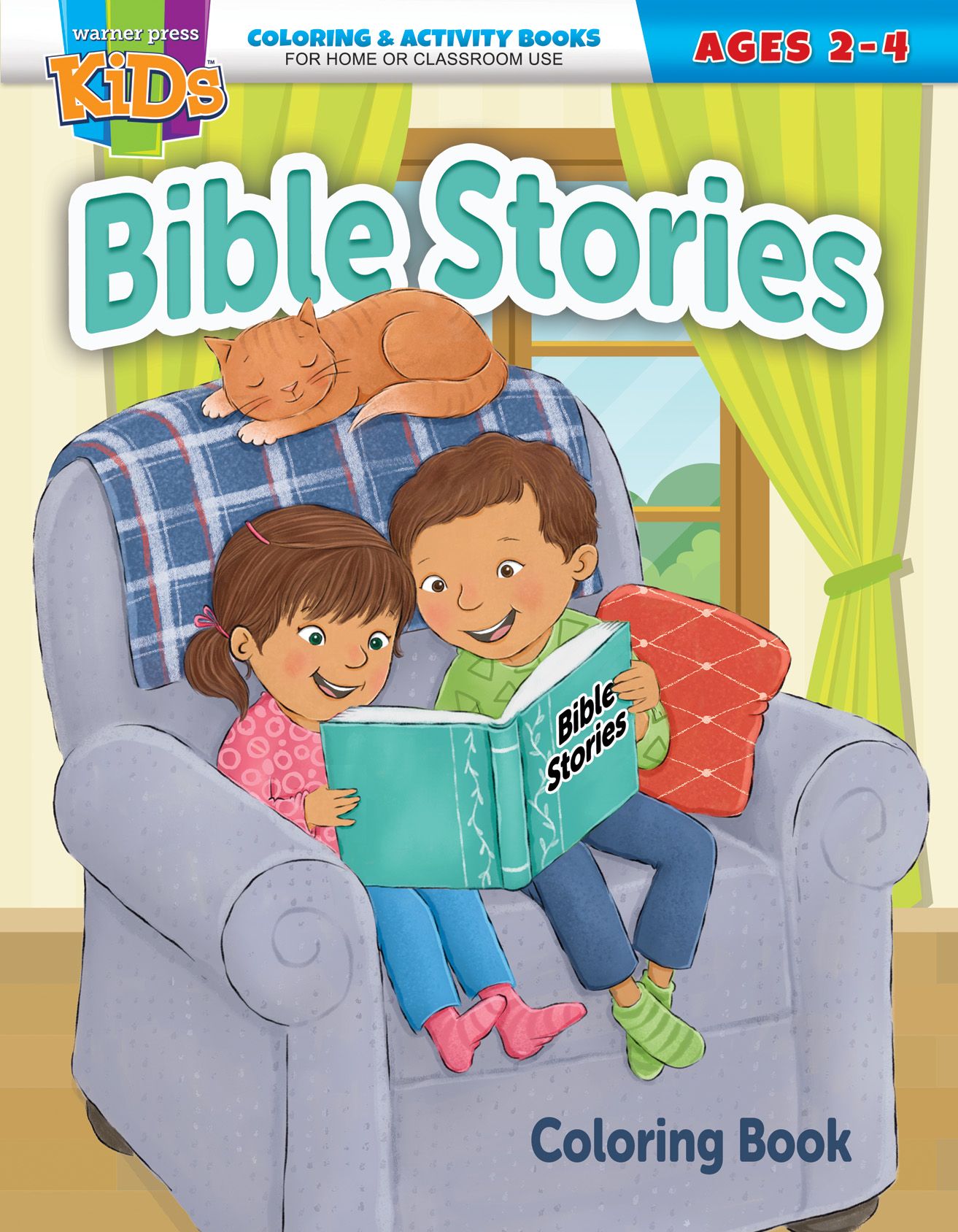 Coloring Book-Bible Stories-Ages 2-4