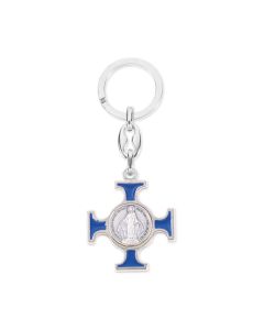 Keychain-Maltese-Miraculous-Blue