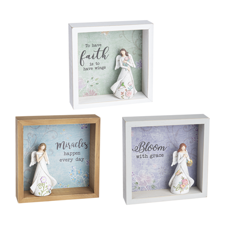Plaque-Assorted-W/Angel
