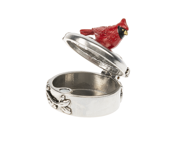 Prayer Box-Charm-Cardinal