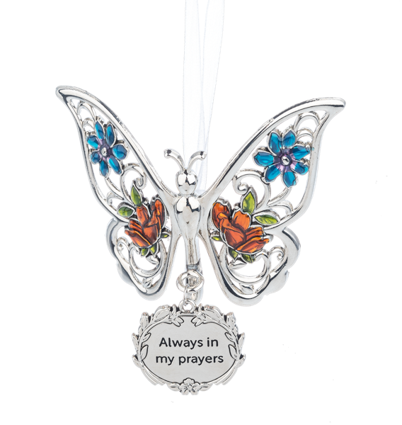Ornament-Butterfly-Always In My Prayers