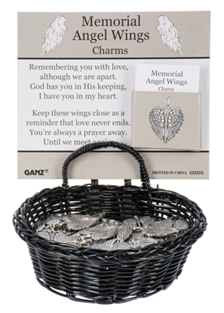 Pocket Charm-Angel Wings