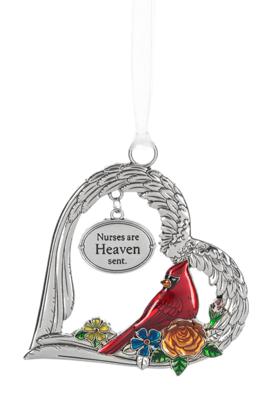 Ornament-Cardinal-Nurses-Heaven Sent
