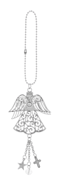 Car Charm-Angel-Silver