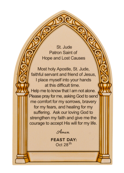 Pocket Card-St Jude-Saint Of Hope & Lost Causes