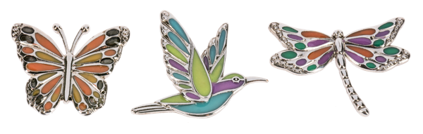 Pocket Charm-Visitor With Wings-Assorted