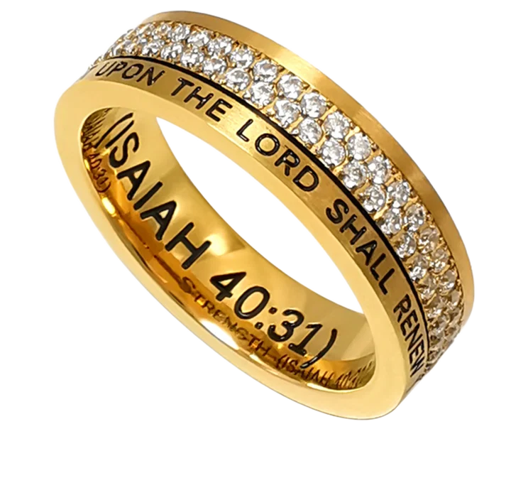 Ring-Diadem Gold-Strength-SAT