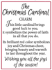 Pocket Token-Christmas Cardinal